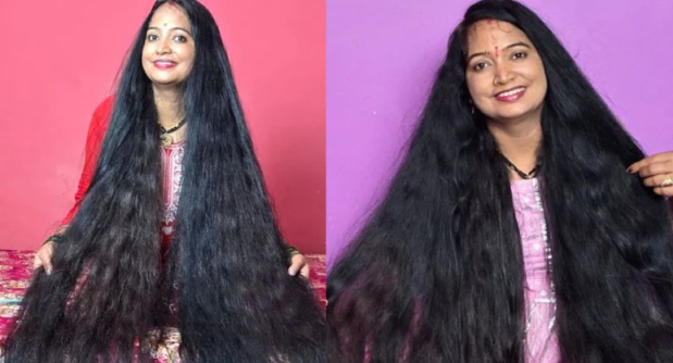 Indian woman sets record for longest hair